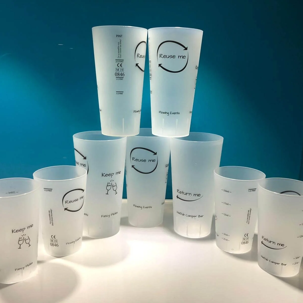 Festival Cups Reusable Cups