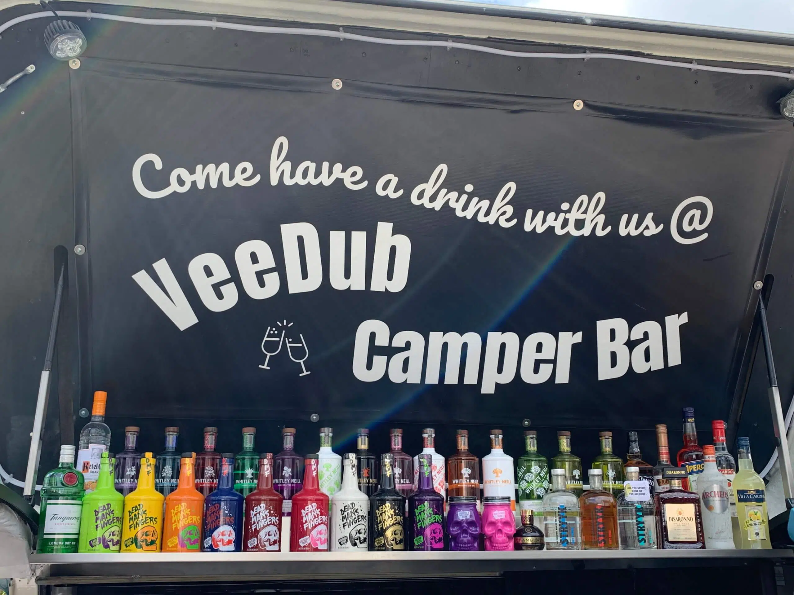 Deadman's Fingers Rum and Whitley Neill Gin Mobile Bar | Draft Beer | Rum | Gin | Prosecco