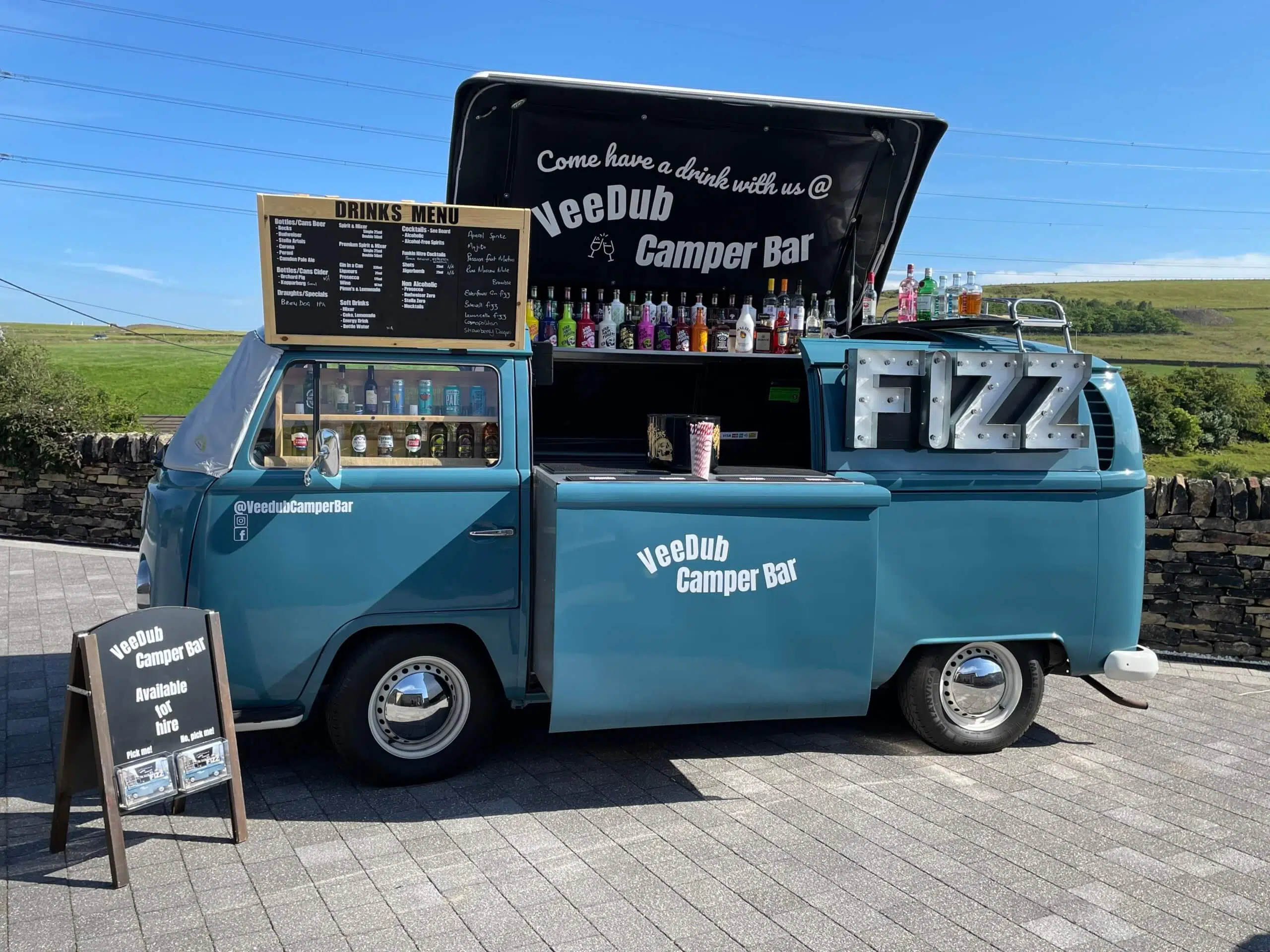Mobile bar for all occasions Mobile Bar VW Camper van